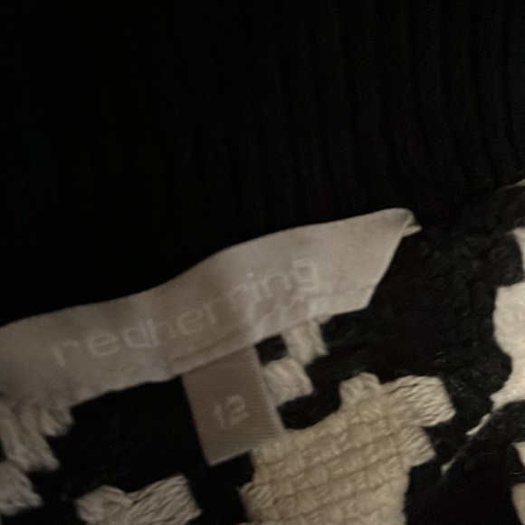 Red Herring Dogtooth Jacket Y2K size 12 - Picture 14 of 16